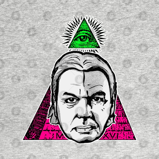 David Icke ∆∆∆∆ Pyramid Conspiracy Theorist Design by CultOfRomance